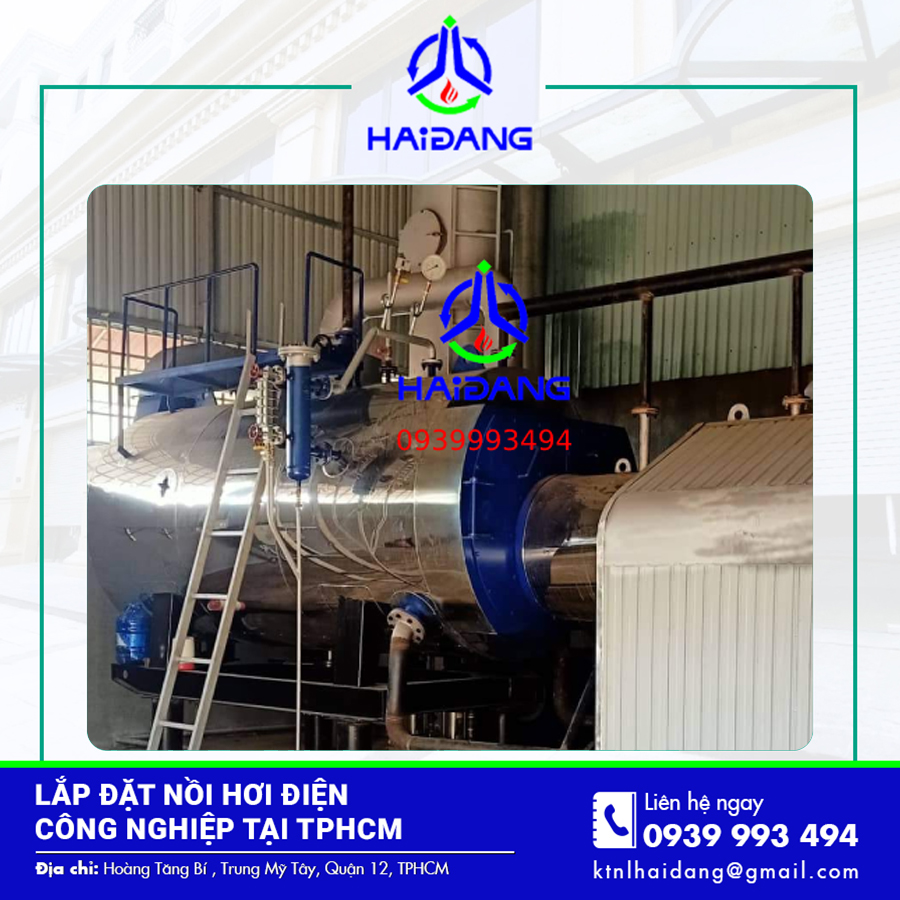 Lắp đặt nồi hơi điện công nghiệp tại TPHCM Lắp đặt nồi hơi điện công nghiệp tại TPHCM