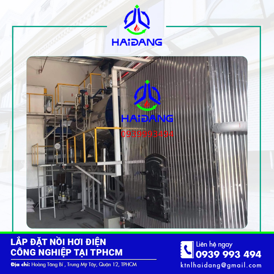 Lắp đặt nồi hơi điện công nghiệp tại TPHCM Lắp đặt nồi hơi điện công nghiệp tại TPHCM