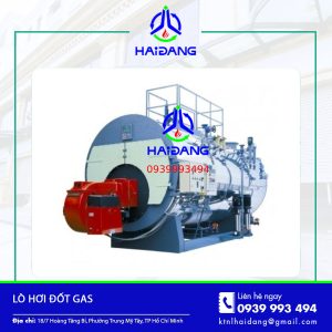 Lò hơi đốt gas