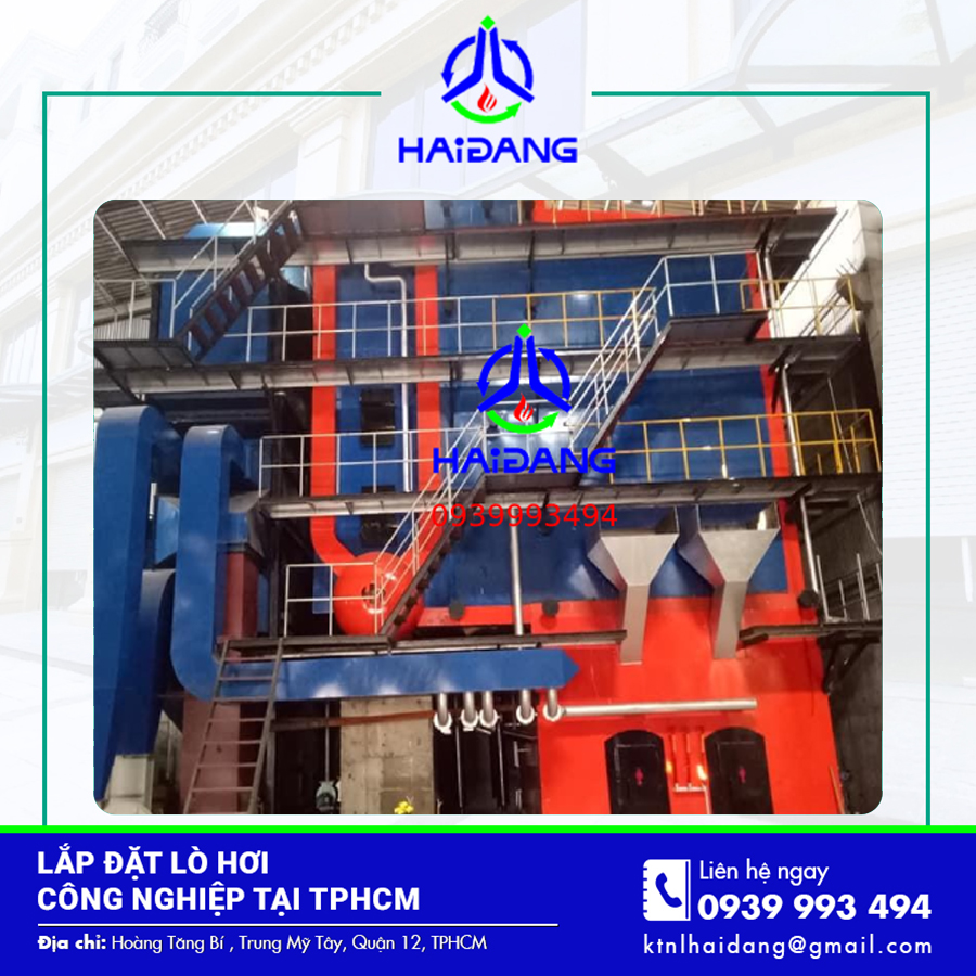 Lắp đặt lò hơi công nghiệp tại TPHCM hiện đại, thiết kế tối ưu cho hiệu suất nhiệt cao Lắp đặt lò hơi công nghiệp tại TPHCM hiện đại, thiết kế tối ưu cho hiệu suất nhiệt cao