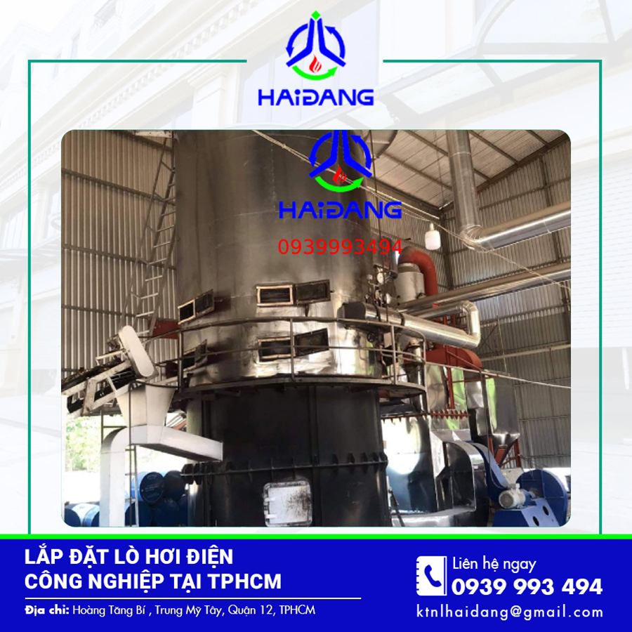 Lắp đặt lò hơi điện công nghiệp tại TPHCM bằng thép chịu nhiệt, chống ăn mòn và đảm bảo độ bền Lắp đặt lò hơi điện công nghiệp tại TPHCM bằng thép chịu nhiệt, chống ăn mòn và đảm bảo độ bền