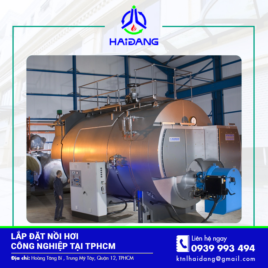 Lắp đặt nồi hơi công nghiệp tại TPHCM hiện đại với thiết kế an toàn và hiệu suất cao Lắp đặt nồi hơi công nghiệp tại TPHCM hiện đại với thiết kế an toàn và hiệu suất cao
