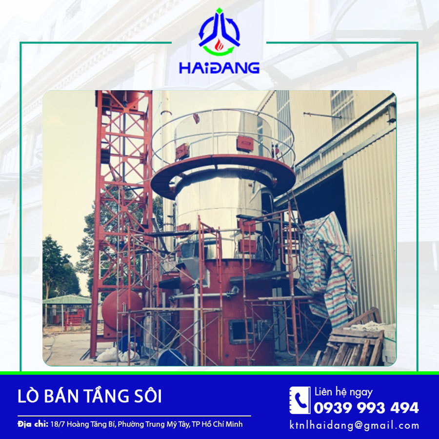 Hình ảnh lò bán tầng sôi công nghiệp, thiết kế hiện đại, vận hành ổn định Hình ảnh lò bán tầng sôi công nghiệp, thiết kế hiện đại, vận hành ổn định