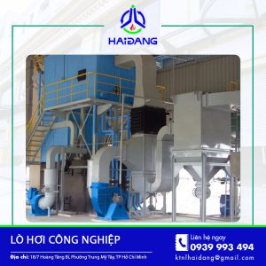 Cận cảnh cấu tạo buồng đốt và ống dẫn nhiệt của lò.