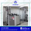 Lò được lắp đặt hoàn chỉnh, sẵn sàng cung cấp hơi sạch.