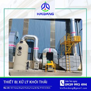 Hệ thống thiết bị sau khi lắp đặt hoàn chỉnh tại xưởng sản xuất.