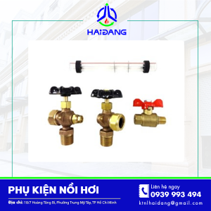 Phân loại phụ kiện nồi hơi hiện nay