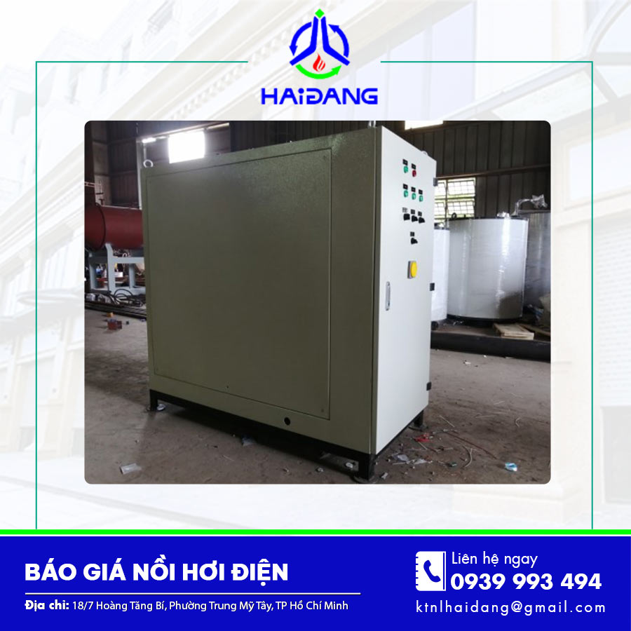 Báo giá nồi hơi điện