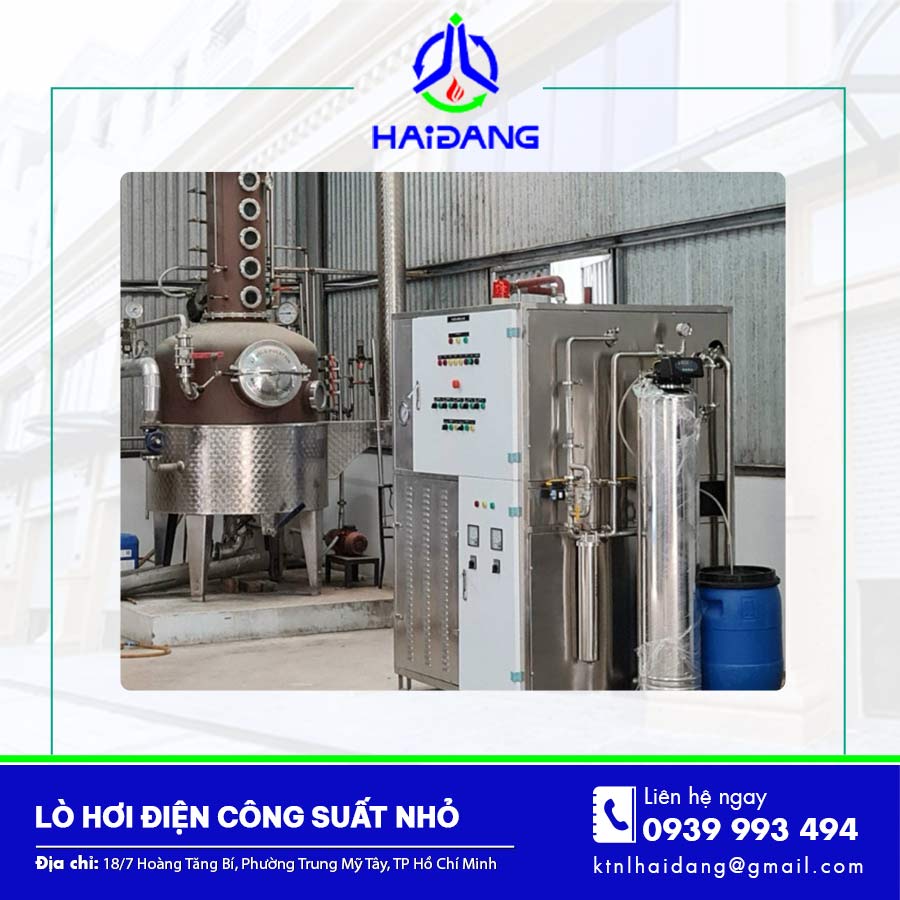 Lò hơi điện công suất nhỏ