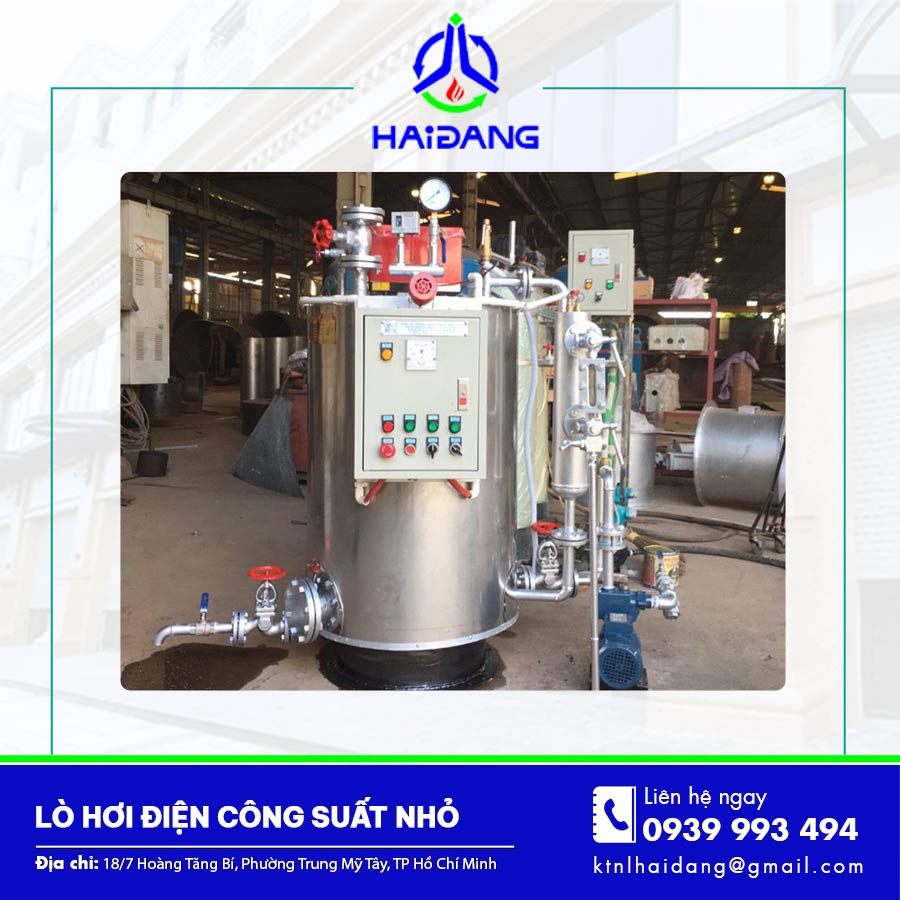Lò hơi điện công suất nhỏ