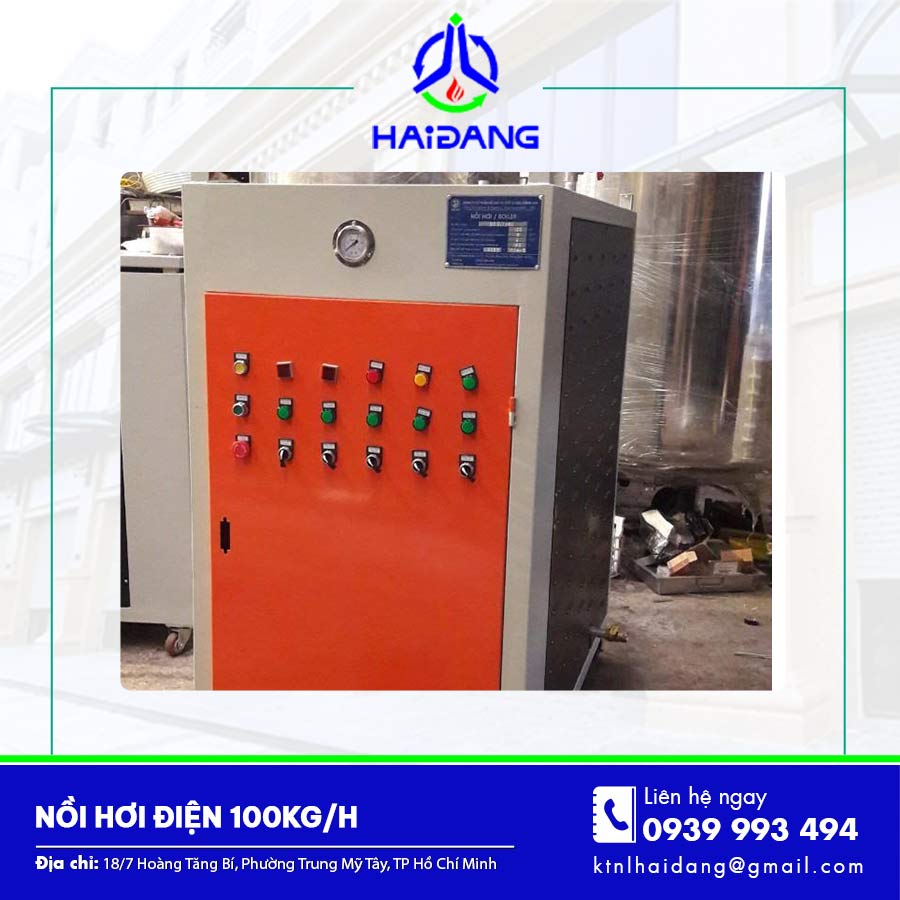 Nồi hơi điện 100kg/h