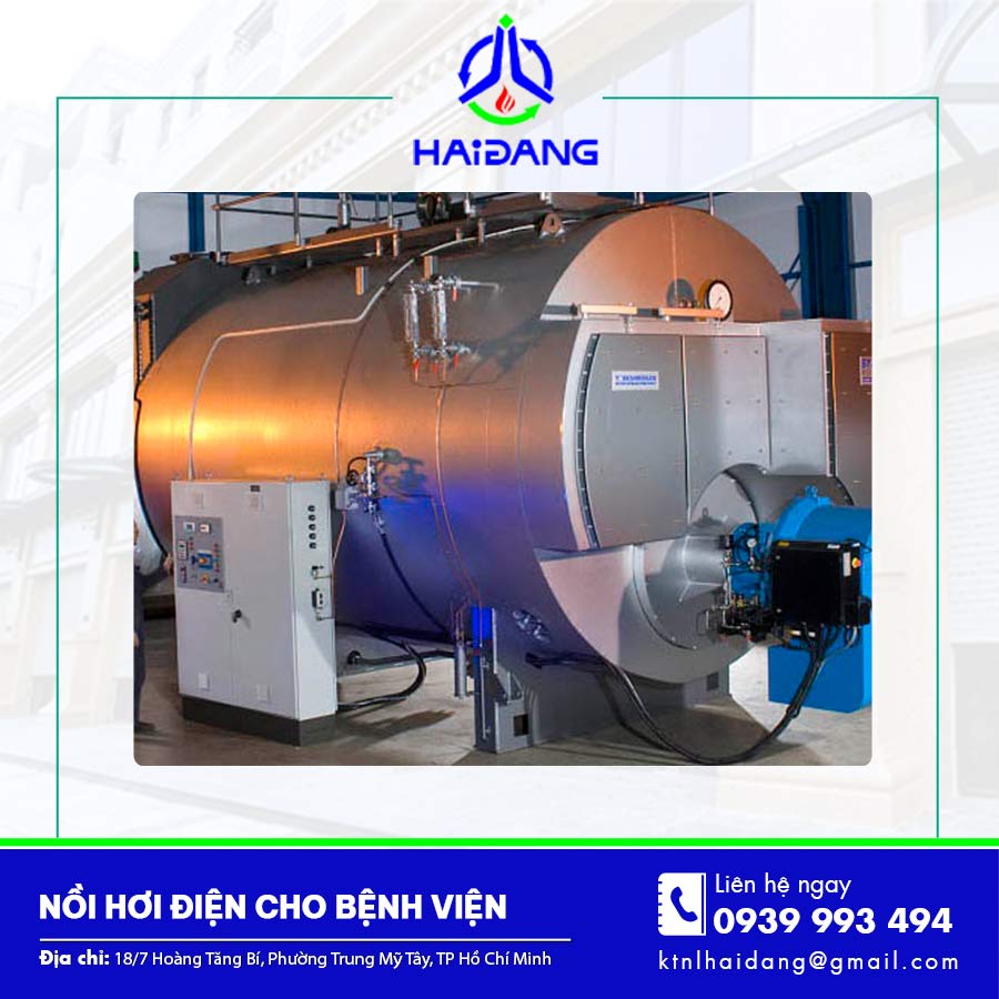 Nồi hơi điện cho bệnh viện