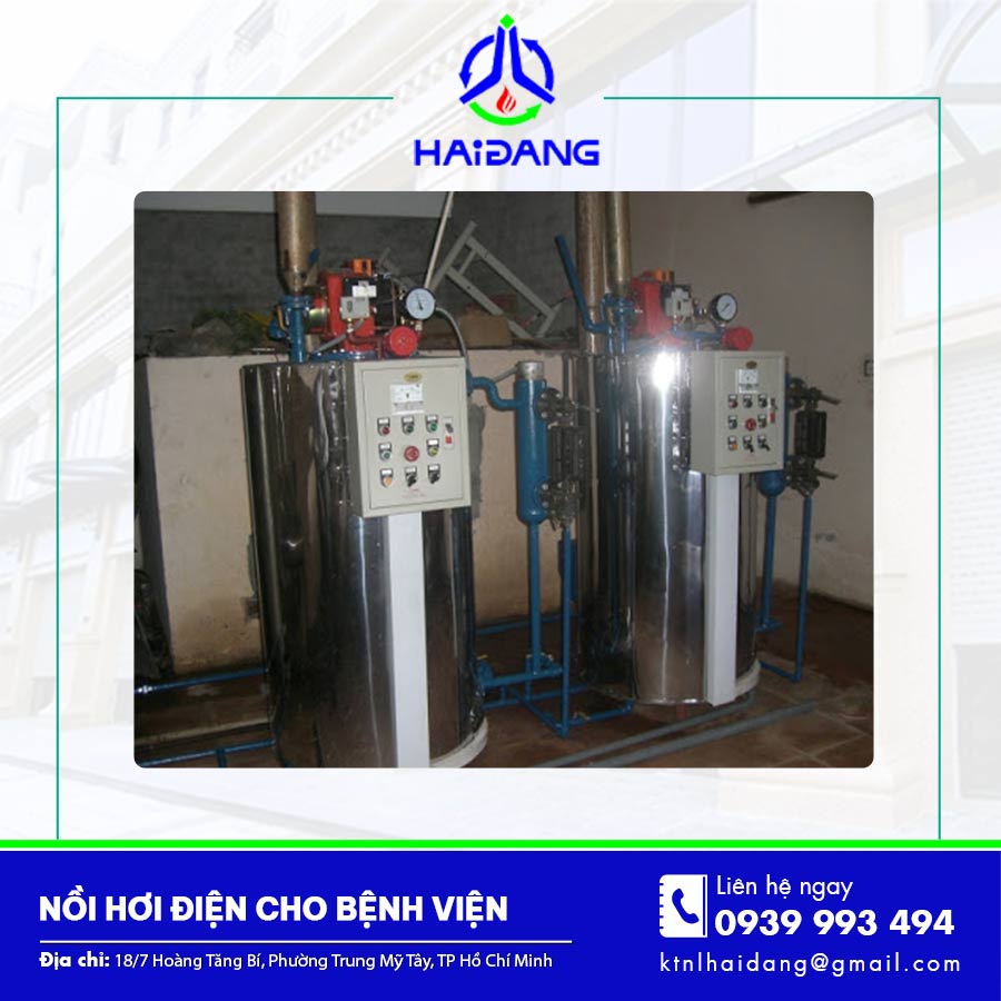 Nồi hơi điện cho bệnh viện