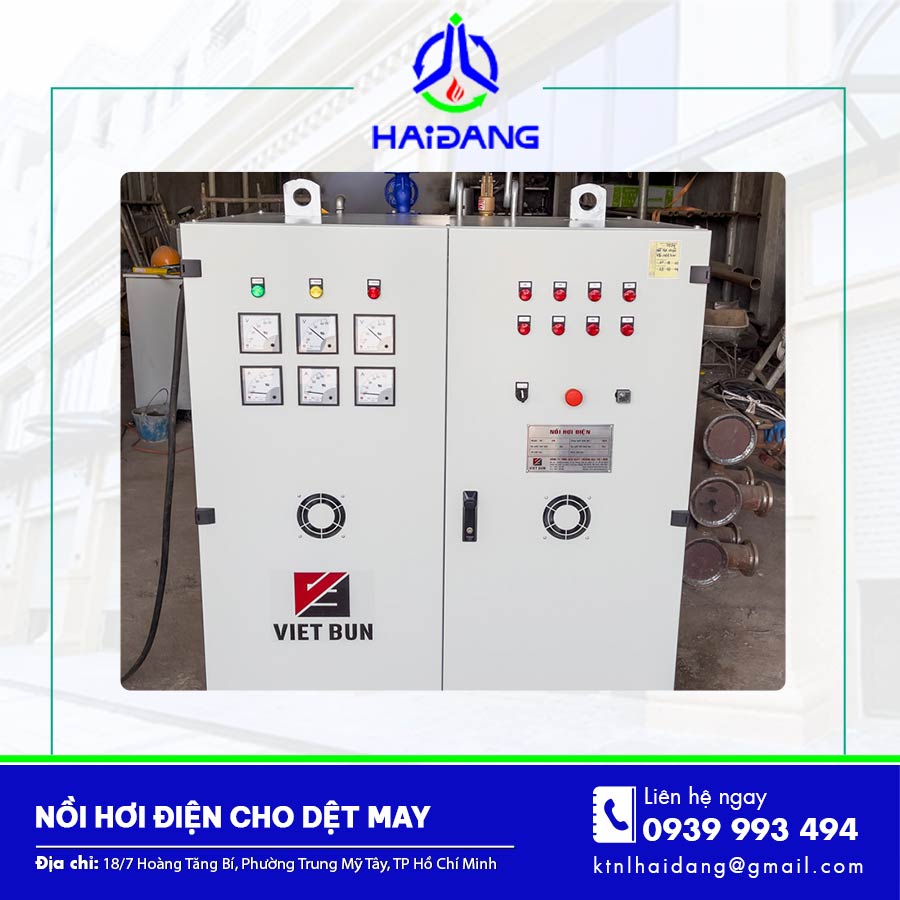Nồi hơi điện cho dệt may