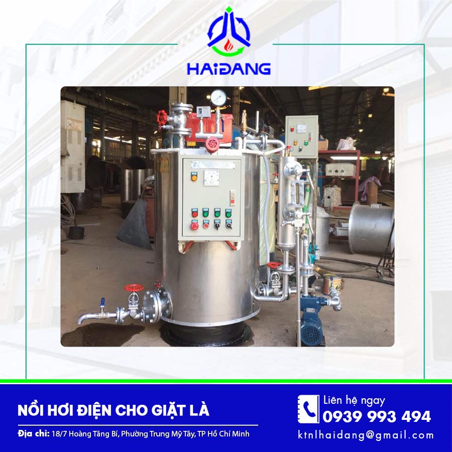 Nồi hơi điện cho giặt là