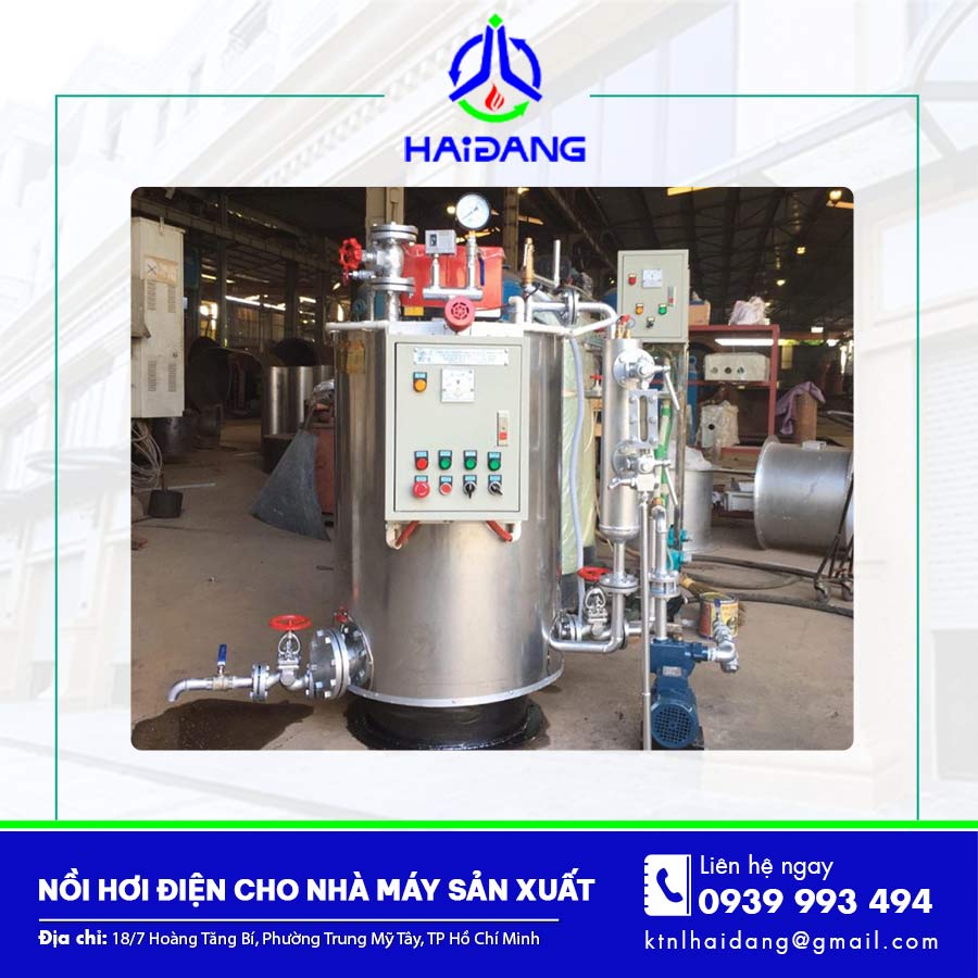 Nồi hơi điện cho nhà máy sản xuất