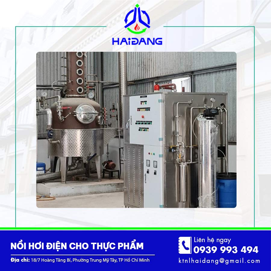 Nồi hơi điện cho thực phẩm