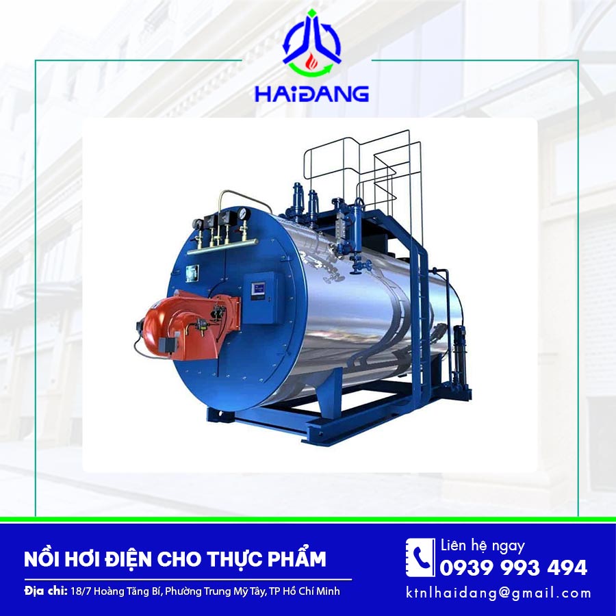 Nồi hơi điện cho thực phẩm
