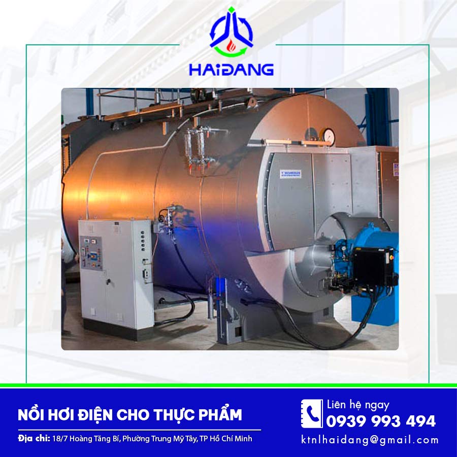 Nồi hơi điện cho thực phẩm