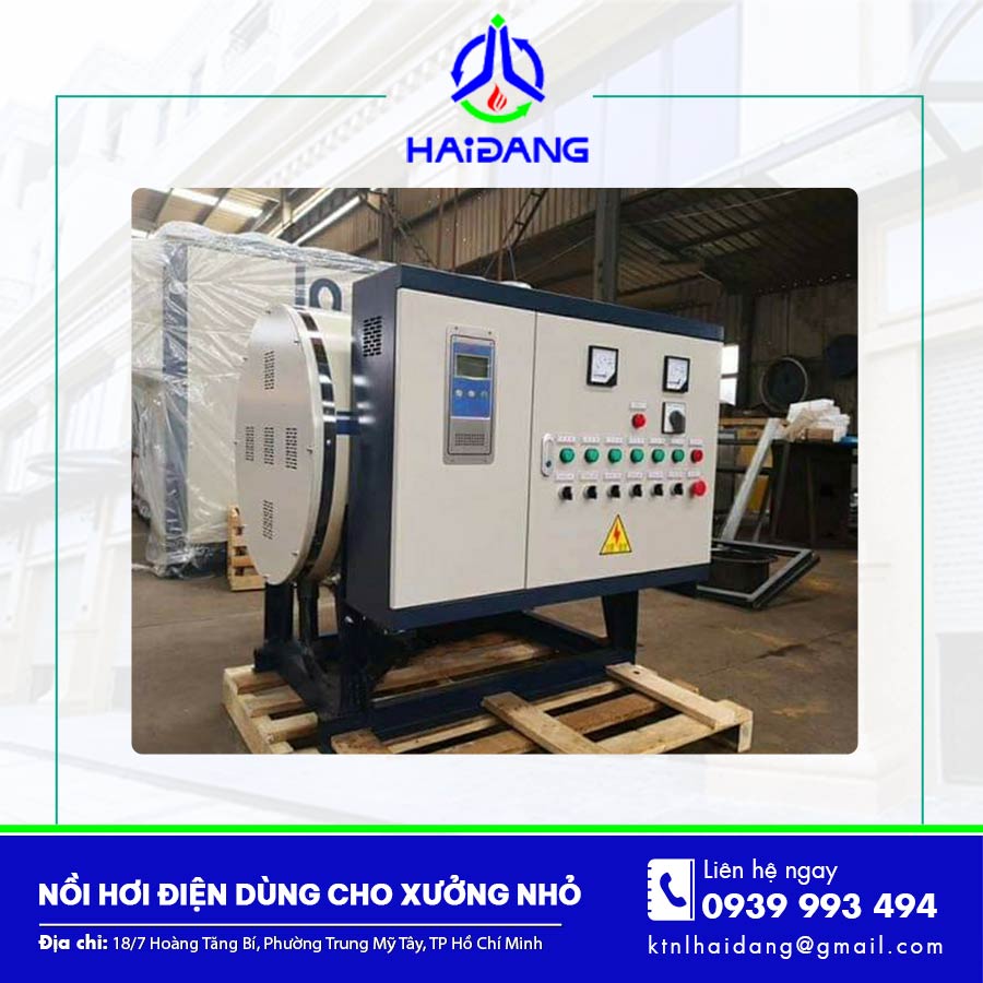 Nồi hơi điện dùng cho xưởng nhỏ