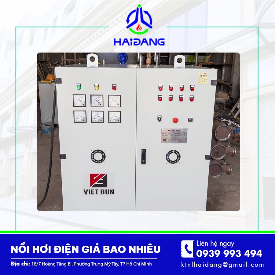 Nồi hơi điện giá bao nhiêu