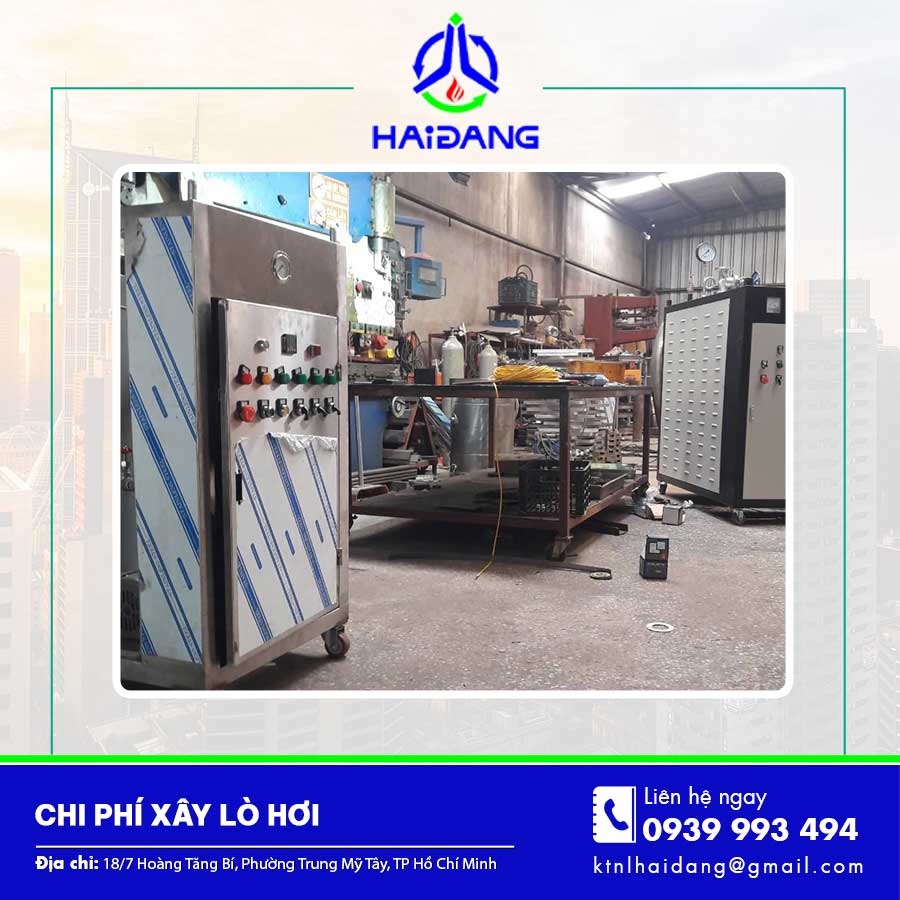 Chi phí xây lò hơi