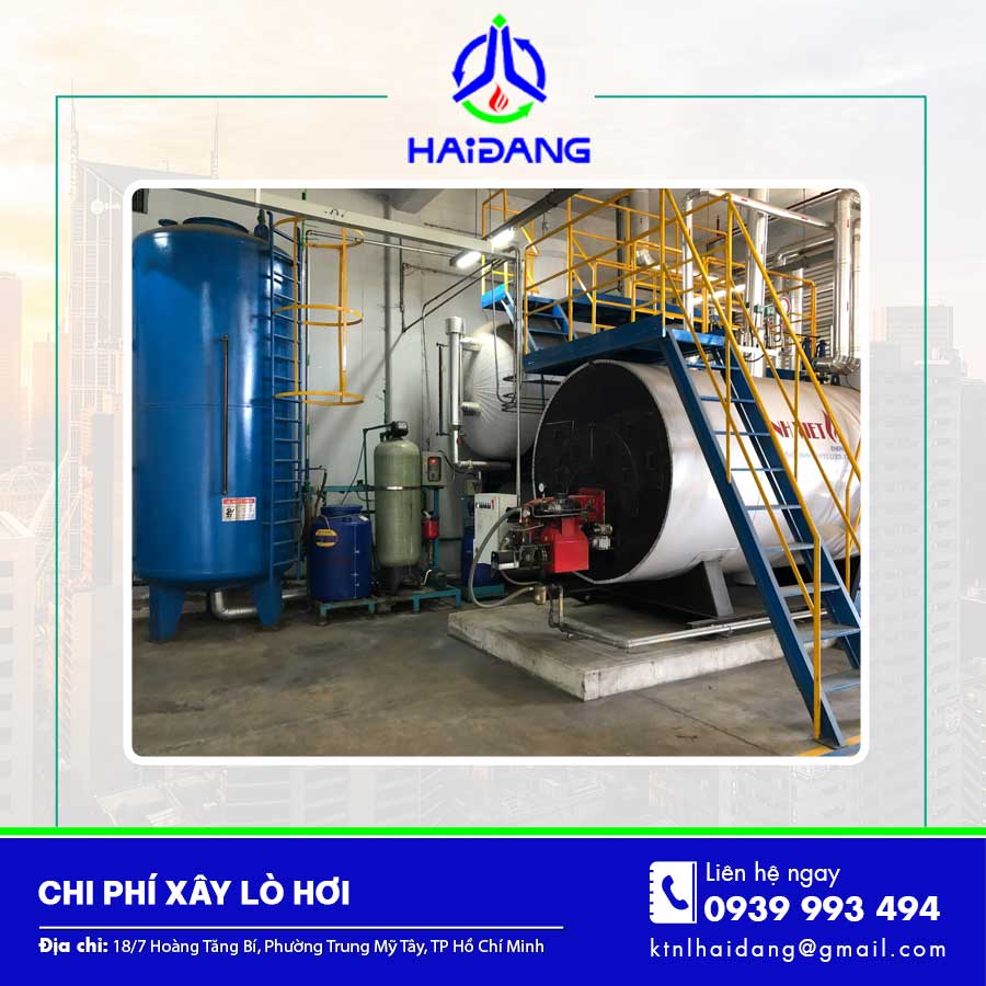 Chi phí xây lò hơi