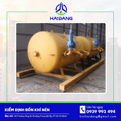 kiểm định bồn khí nén