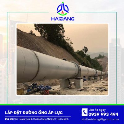 Lắp đặt đường ống áp lực