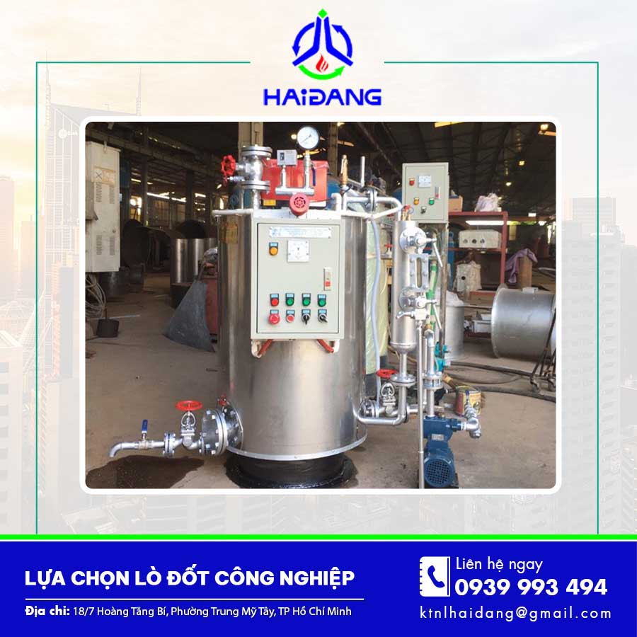 Lựa chọn lò đốt công nghiệp