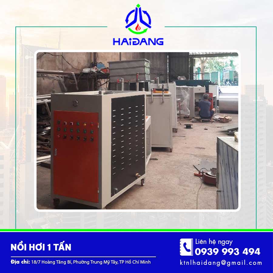Nồi hơi 1 tấn