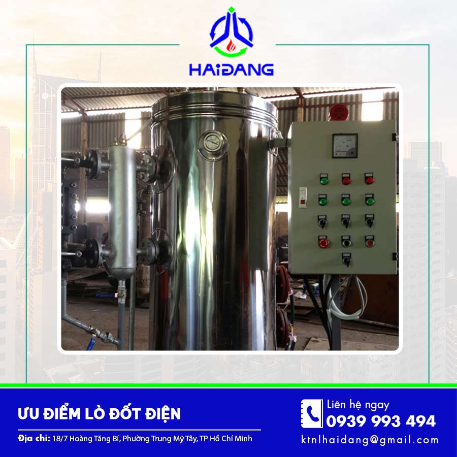 ưu điểm lò đốt điện
