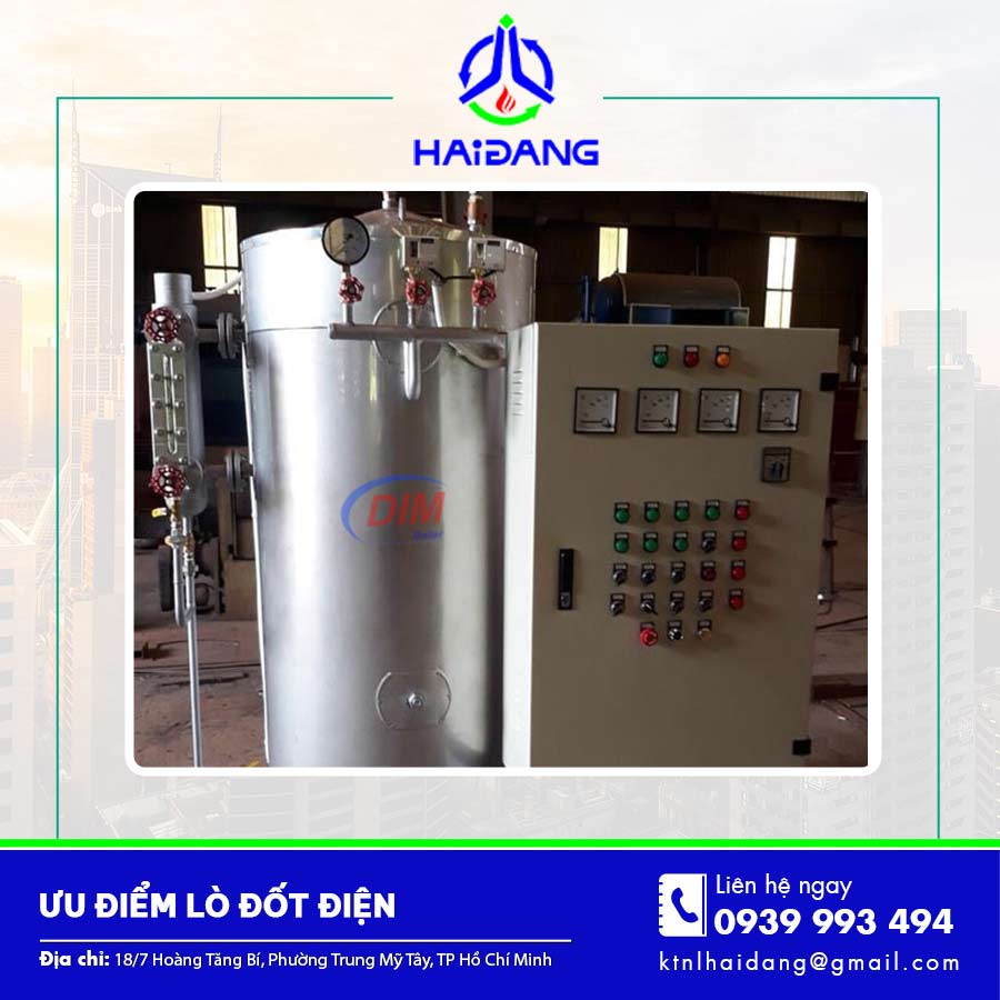 ưu điểm lò đốt điện